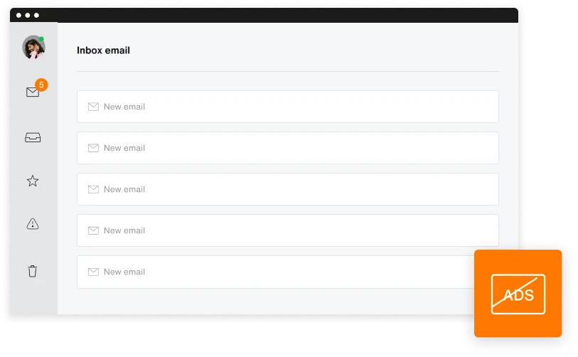 Enjoy ad-free webmail for uninterrupted work 