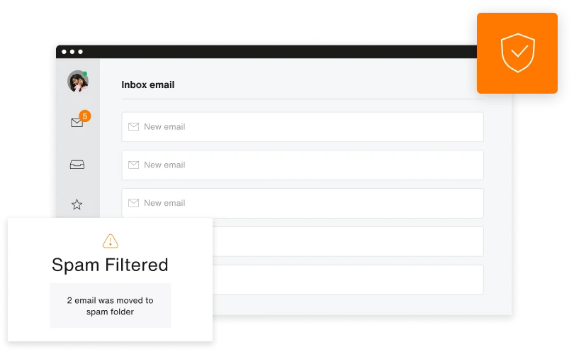 Leverage in-built continuous spam filtering