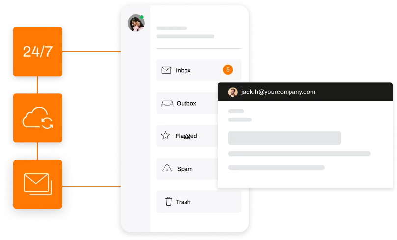 Manage your emails like a pro from anywhere 