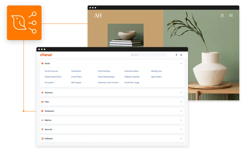 Leverage easy hosting management with cPanel/WHM